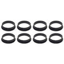 8 PCS Perforated Cake Pan Cutter Round Shape Foam Circle Ring Decorating K7A1