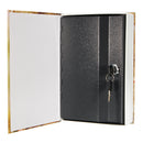 Stainless Steel Dictionary Security Safe Gift Box Piggy Bank Collections Storage with Key