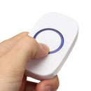 Waterproof Wireless Cordless LED Flash Doorbell Chime Ringer 36 Melodies 150M