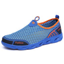 Men Sport Shoes Slip-on Hiking Water Antiskid Light Hollow Out Casual In Mesh Loafers Sandals