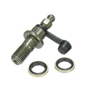 M10x1.25mm Motorcycle Brake Caliper Bleed Screw Banjo Bolt Nipple+Dust Cap