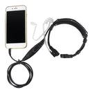 Retevis R-151 1Pin 3.5mm PTT Throat Mic Earpiece Covert Air Tube Headset With Slow rebound Earbud