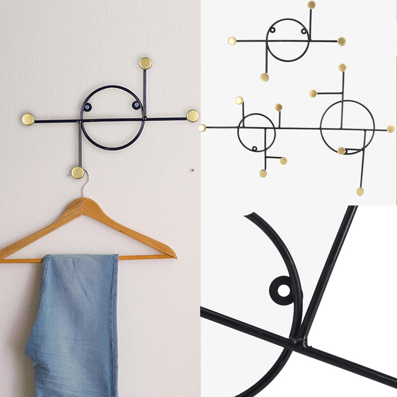 Coat Hangers Robe Rack Hat Clothes Wall Hook Coat Rack Mount For Home