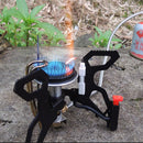 Alocs CS-G22 Camping Picnic Mini Cooking Stove BBQ Windproof Portable Burner Furnace With Spark Rod