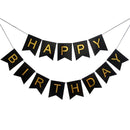 1 SET Paper Happy Birthday Party Bunting Banner Decorations Hanging Pastel Flags Party Decora