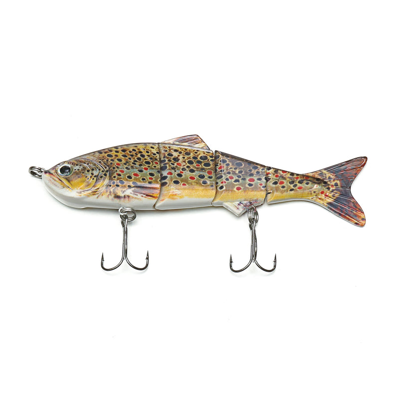 ZANLURE 15CM fish lures 4D Rattle Trout Shad Lures - Pike Zander Salmon Predator Fishing