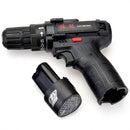 12V Electric Cordless Drill Chuck 2 Speed Screwdriver Hammer LED Light 1500mAh