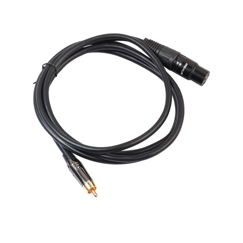 1/ 1.8/ 3M REXLIS TR044BF RCA Male to Canon Microphone Mixer Audio Extension Cable