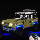 LED Light Lighting Kit ONLY For LEGO 42110 Land Rover Defender Car Bricks Toys with Remote Control