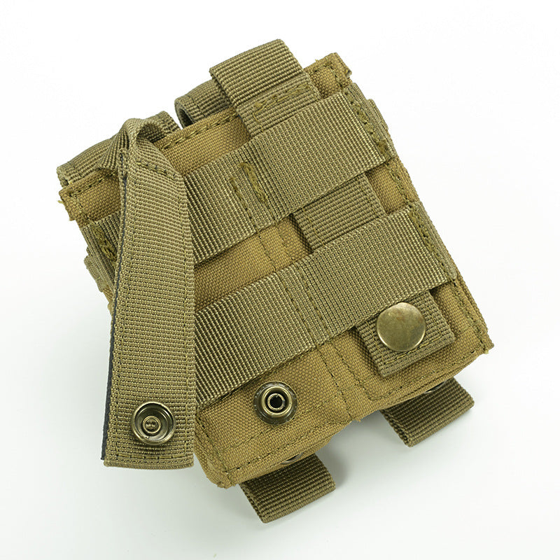 Tactical Double Mag Pouch Molle Quick Access Ammo Clip Pistol Accessories Magazine Holder Bag For Belt