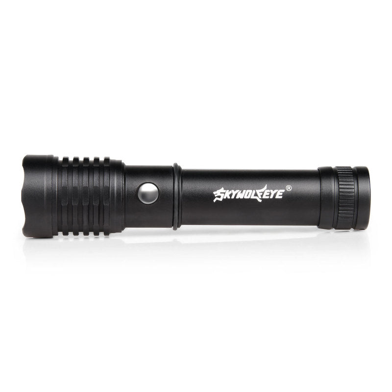 Skywolfeye X30 3W Flashlight 18650 Battery 3 Modes Work Lamp Camping Hunting Portable Torch Light