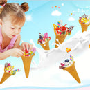 Jandoon DIY Ice Cream Fluffy Slime Crystal Mud Clay Simulated Food Play Toy