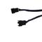 27cm 4Pin 1 to 2 Extension Cable PWM Temperature Control Cooling Fan Cable Power Adapter Cable Lead Wire