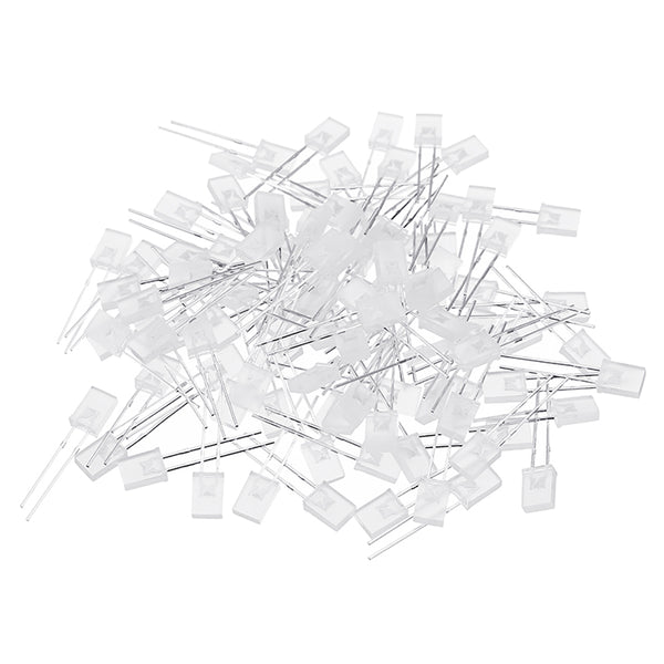 500Pcs 2x5x7mm 2.8-3V Square Blue LED Light Emitting Diode For DIY Projects