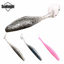SeaKnight SL003 6pcs/bag 6.2g 89mm/3.5in Soft Fishing Lure T-Tail Flexible Swimbait Fishing Bait