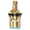 2pcs 1/2 inch Quarter Turn Tap Valve Cartridge Brass Ceramic Disc Hot Cold Replace