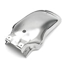 Motorcycle Rear Fender Mudguard Fit For Yamaha/Honda/Suzuki Chopper Cruiser Silver Black
