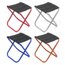 Outdoor Portable Aluminum Folding Chair Outdoor Camping Picnic Seat Stool
