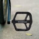 BIKEIN P165PL 14mm Mountain Bike Pedals Nylon Fiber Bearing Pedal Oudoor Cycling Antiskid Bicycle Pedals