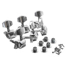 Acoustic Guitar String Semiclosed Tuning Pegs Tuners Machine Heads 6L Chrome
