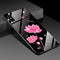 Bakeey Fashion Pattern Tempered Glass Protective Case For iPhone XS
