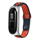 Bakeey Metal Shell Air Hole Watch Band Soft Wrist Band for Xiaomi Mi Band 3