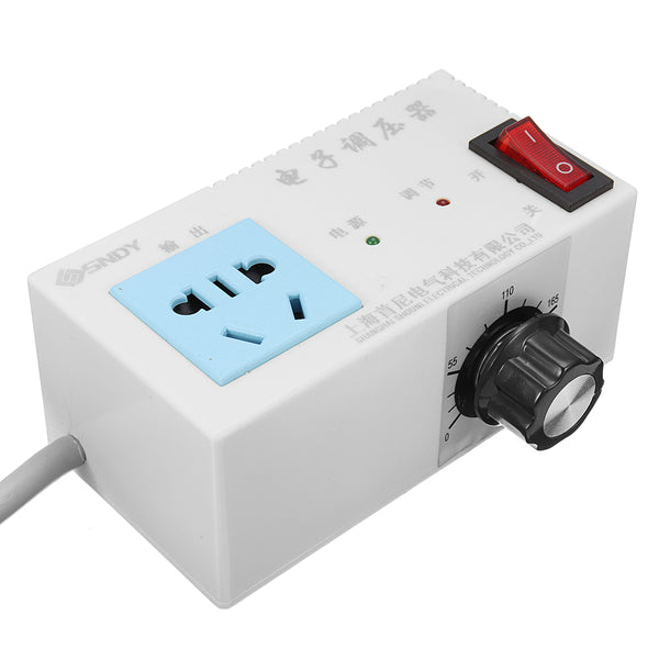 4000W AC 220V Variable Voltage Controller Control For Fan Speed Motor Temperature Dimmer