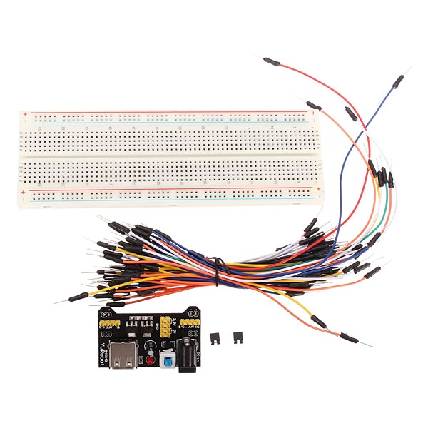 Geekcreit MB-102 MB102 Solderless Breadboard + Power Supply + Jumper Cable Kits for Arduino - products that work with official Arduino boards