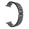 12mm Replacement Stainless Steel Diamond Wrist Watch Band Strap For Fitbit Versa