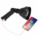 HF15 15W 600m Handheld Camping Spotlight USB Rechargeable Flashlight Outdoor Power Bank