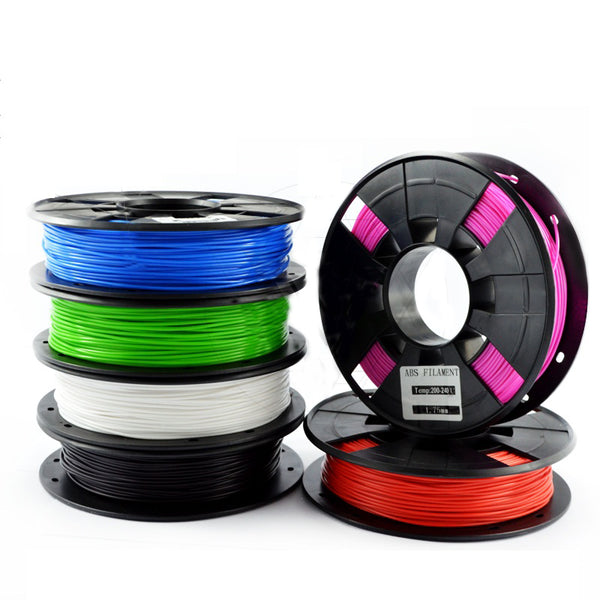 TEVO Black/White/Blue/Orange/Green/Pink/Red 1KG 1.75mm ABS Filament for 3D Printer