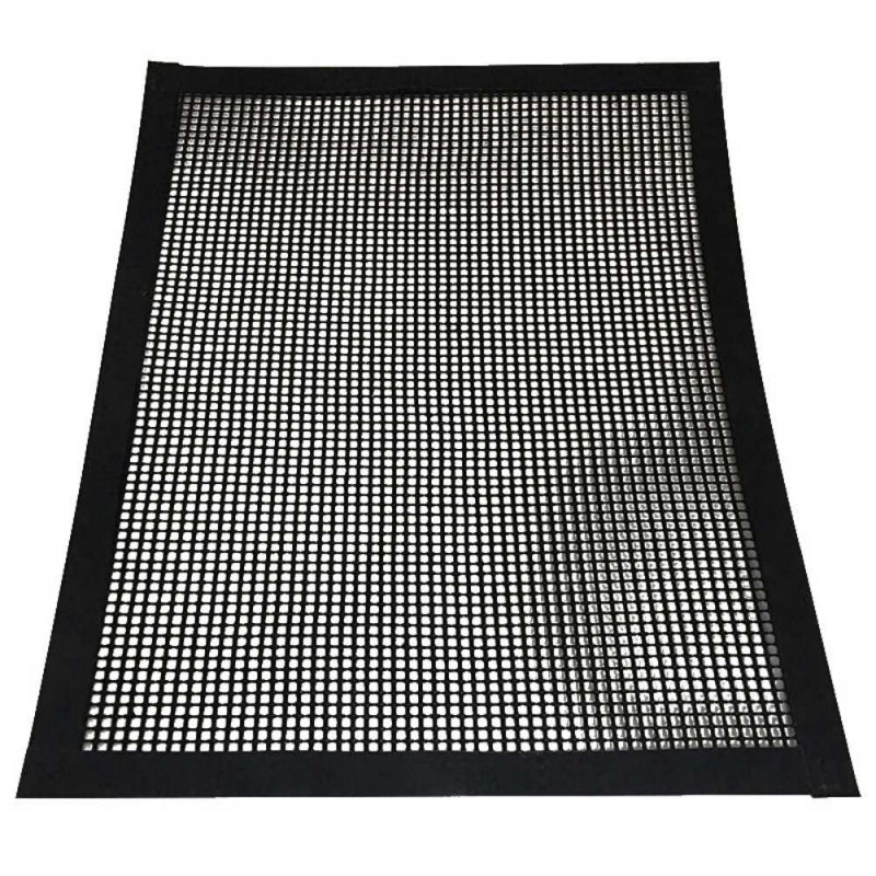 BBQ Mat BBQ Grill Mesh Teflon Non-Stick Heat Resistance Improve Thermal Conductivity Mats BBQ Mat