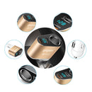 Yopin Aluminium Alloy 3 in 1 3.1A Smart Dual USB Car Charger for Mobile Phone