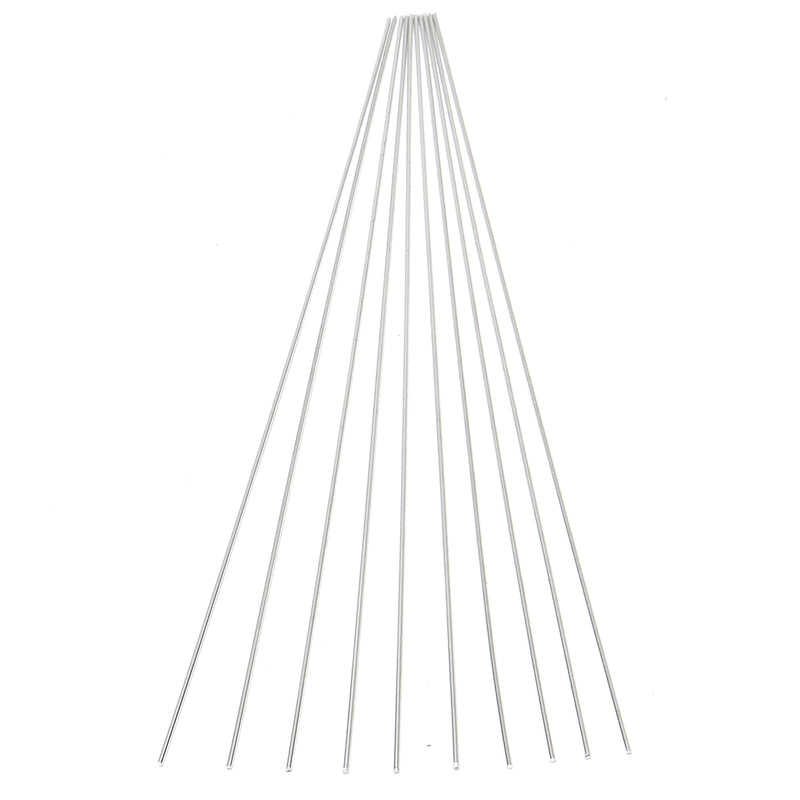 10PCS 2.4mm*50cm Metal Aluminium Low Temperature Welding Brazing Rod For Repair Tool