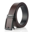 TUSHI 130cm Cowhide Leather Belt Quick Release Buckle Casual Business Belt Tactical Belts