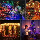 AC110V 300LED Curtain Fairy String Light Window Christmas Wedding Party Decor Lamp US Plug