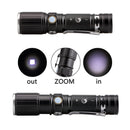 U King ZQ-X1068  T6 1000LM Zoomable Rechargeable LED Flashlight 18650