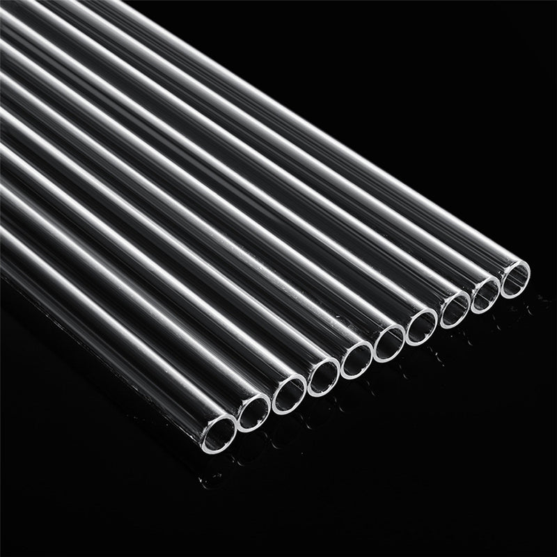 10pcs 300mm OD 10mm 1mm Thick Glass Blowing Tube Borosilicate Tube