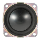 2PCS Black Passive Radiator Loudspeaker Auxiliary Bass Speaker