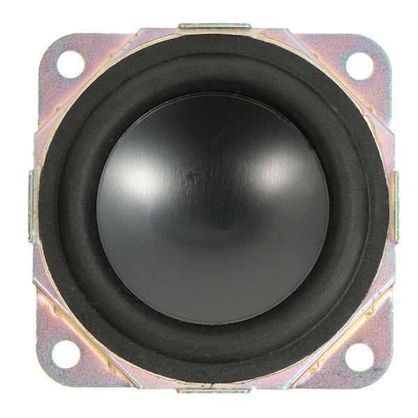 2PCS Black Passive Radiator Loudspeaker Auxiliary Bass Speaker