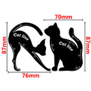 Cat Eyeliner Eye Shadow Stencils Templates For Eye Makeup Cat Eye Line Guide Cosmetic