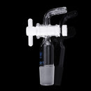 24/29Glass Adapter VacuumFlowControlAdapterwithGlassStopcockMaleGroundJointto Right AngleHoseConnection