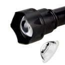 VASTFIRE 850NM Zoomable LED Infrared Radiation IR Lamp Night Vision Flashlight USB Rechargeable LED Flashlight Tactical Flashlight 18650 Flashlight