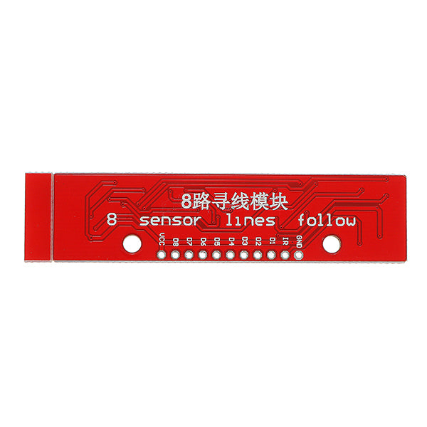 5Pcs Infrared Detection Tracking Sensor Module 8 Channel Infrared Detector Board For