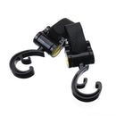 360 Rotatable Stroller Mommy Stroller Hanger 2 Pack Hook Diaper Bags Car Motorcycle Bike