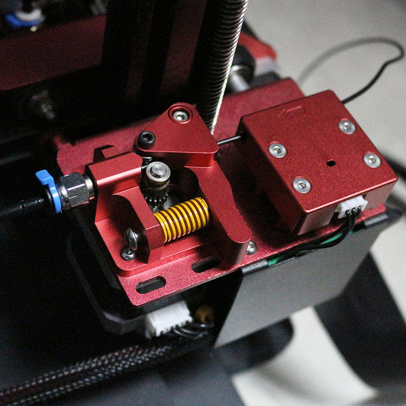 Upgraded Aluminum Dual Gear Pulley Dual Drive Extruder Kit For Creality CR-10 / CR-10S / CR-10S Pro / Ender-3 / Ender-3 Pro 3D Printer