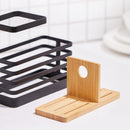 Kitchen Storage Bin Under Shelf Wire Rack Cabinet Basket Iron Storage Tableware Cup Organizer Holder Stand Kitchen Tools Hanging from Xiaomi Youpin