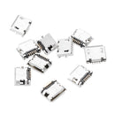 10pcs Micro 5PIN USB Type B Female Socket Connector Charging Socket USB Socket Interface Connector