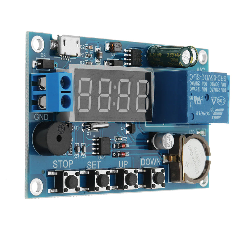 5pcs DC 5V To 60V Real-time Relay Module Clock Synchronization Timer Module Time Control Delay