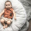 Soft Cotton Baby Kids Game Gym Activity Baby Play Mat Crawling Blanket Floor Rug